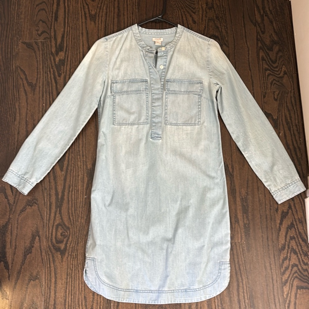 JCrew chambray dress